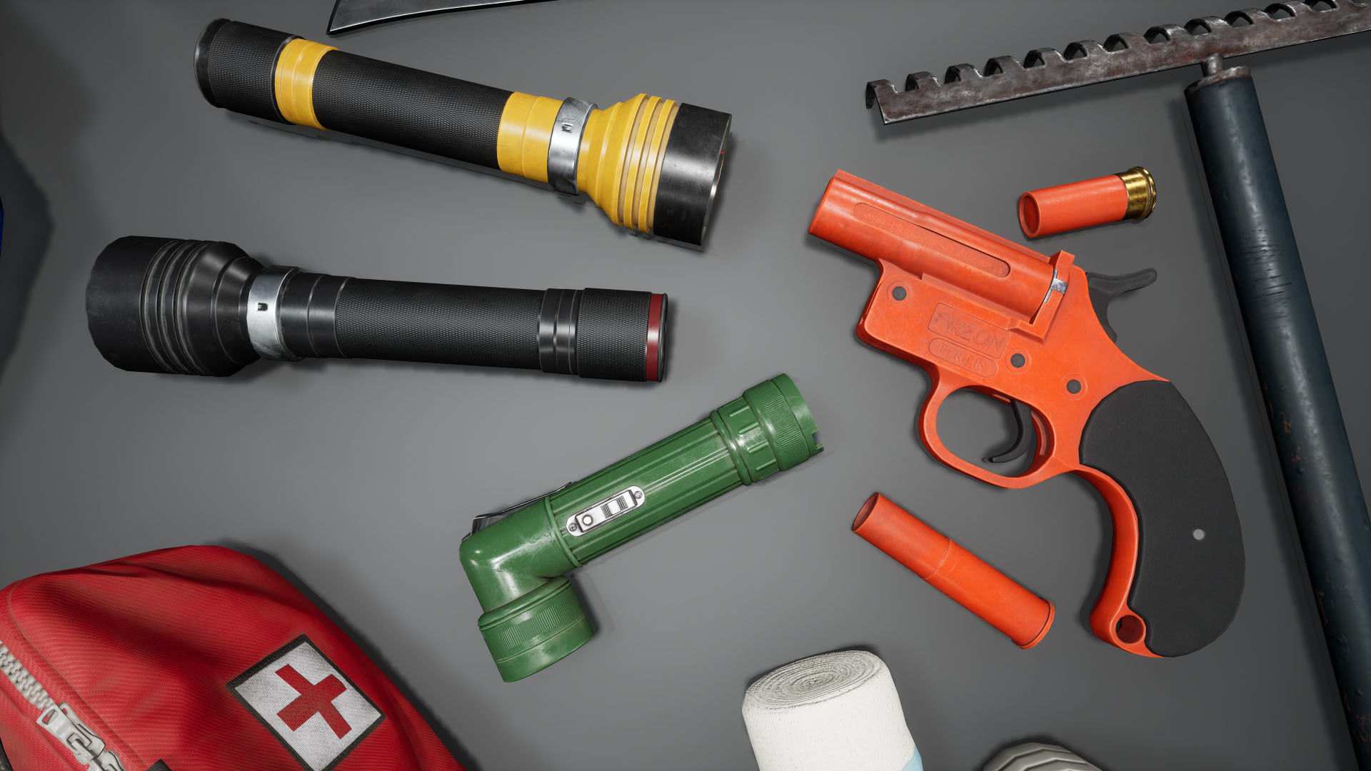 Survival Items V2 UE4 Low-poly 3D model_3