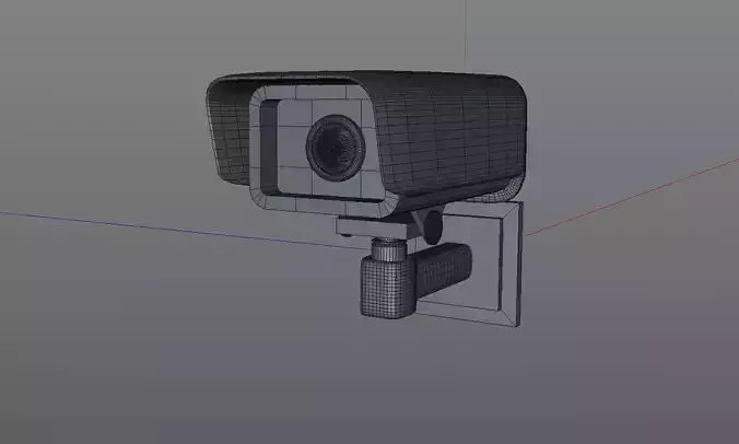 cctv security camera 3D model