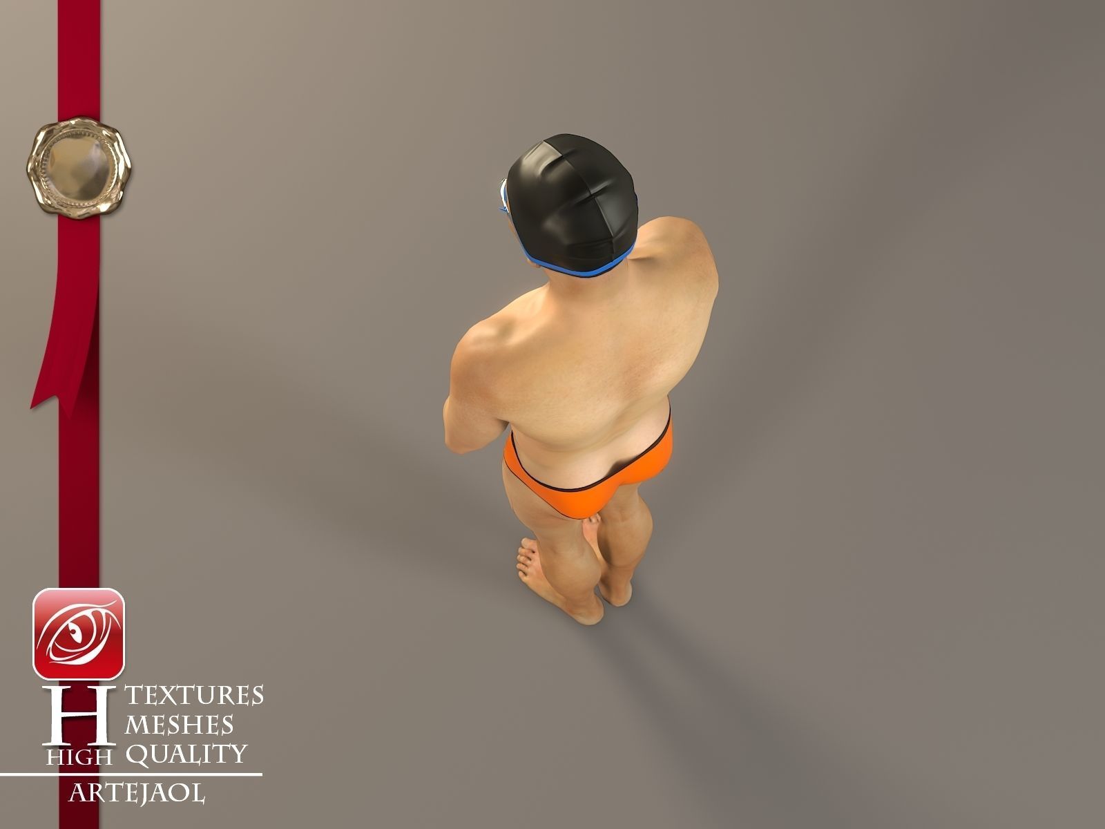 Swimmingpool Male AAS 3140 0001 3D model_13