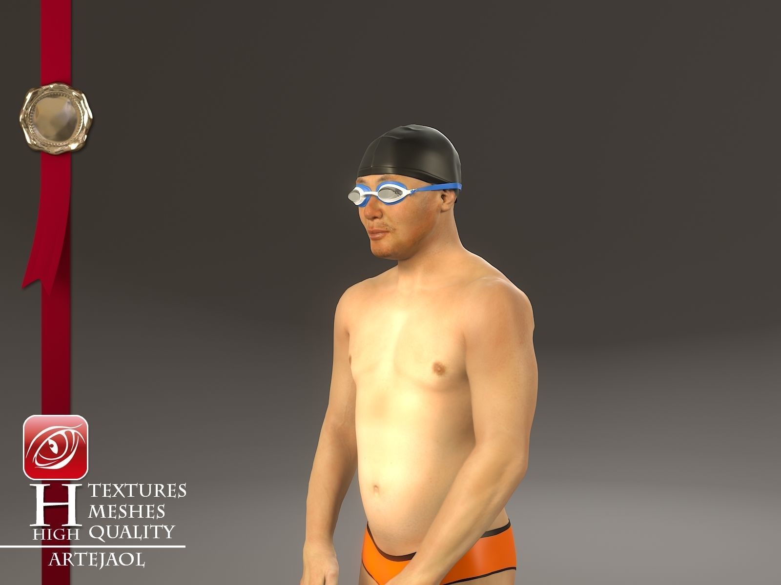 Swimmingpool Male AAS 3140 0001 3D model_15