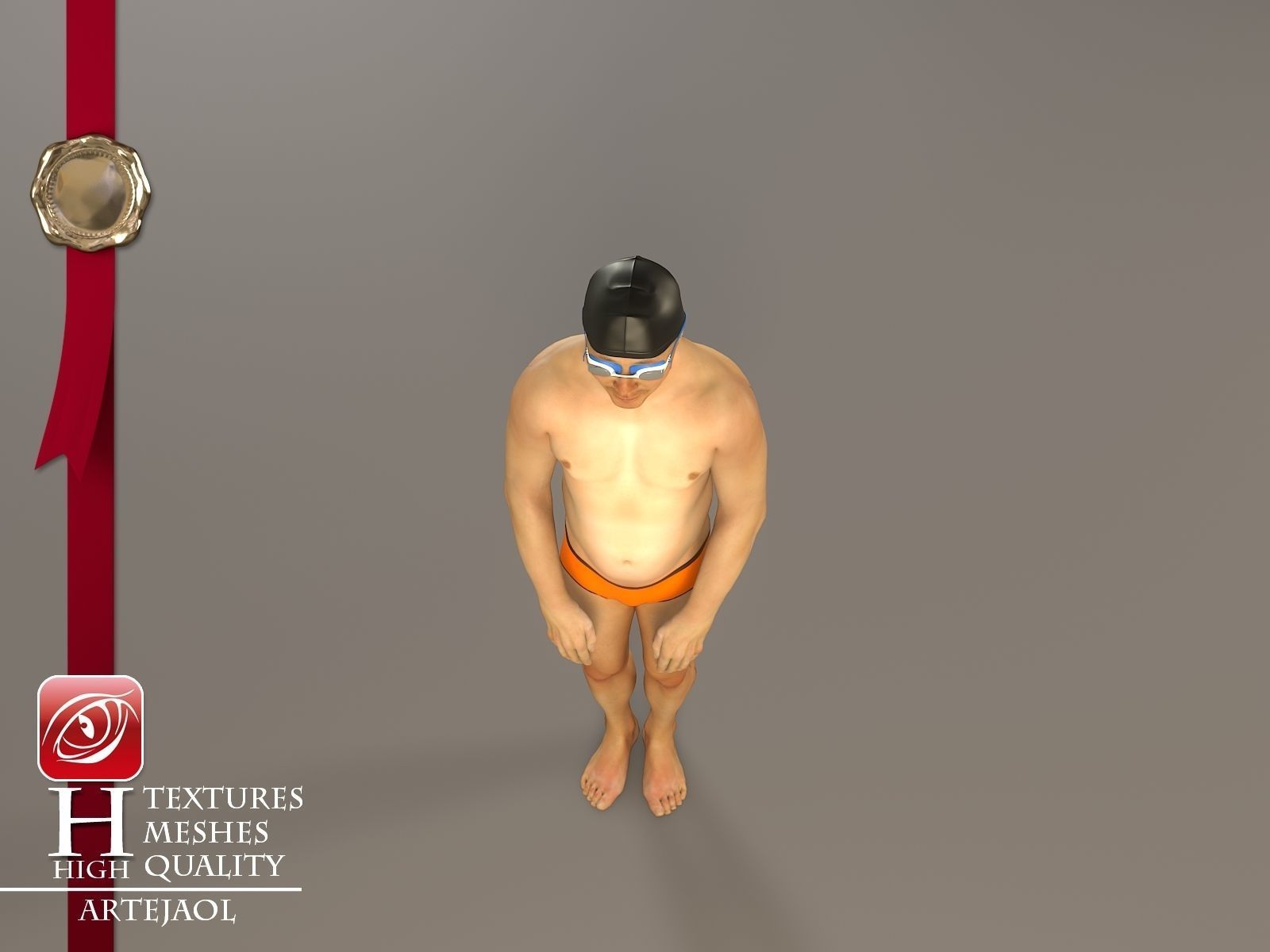 Swimmingpool Male AAS 3140 0001 3D model_11