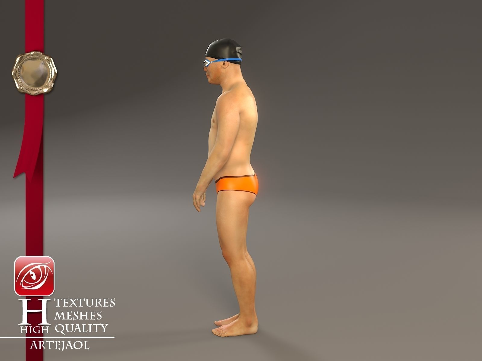 Swimmingpool Male AAS 3140 0001 3D model_3