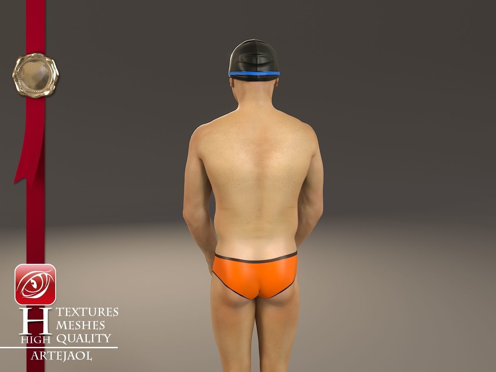Swimmingpool Male AAS 3140 0001 3D model_18