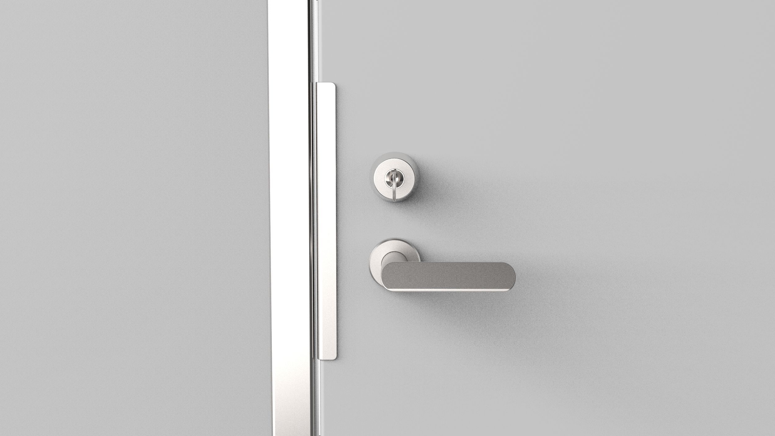 key and key hole 3D model_3