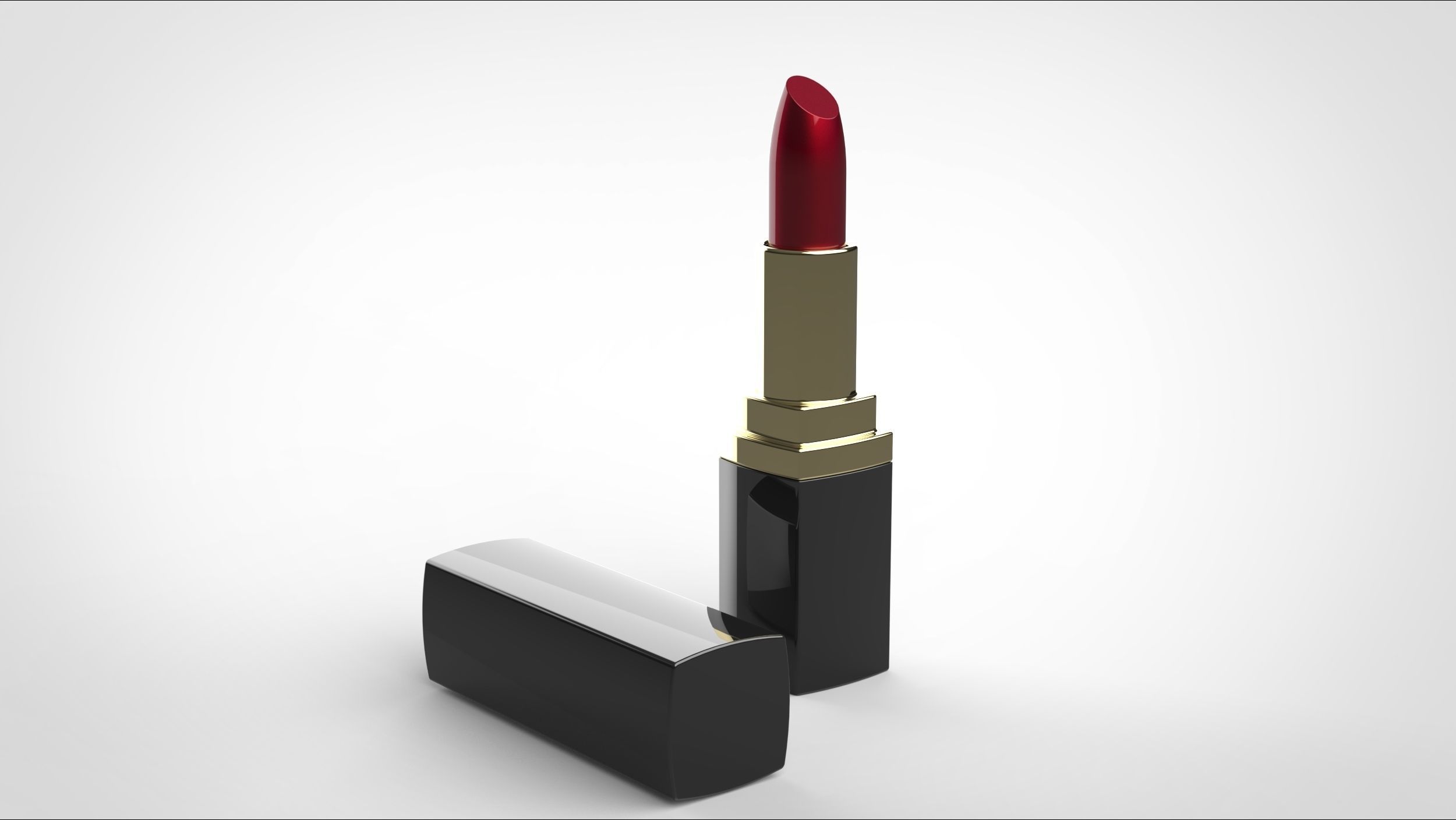lipstick 3D model_2