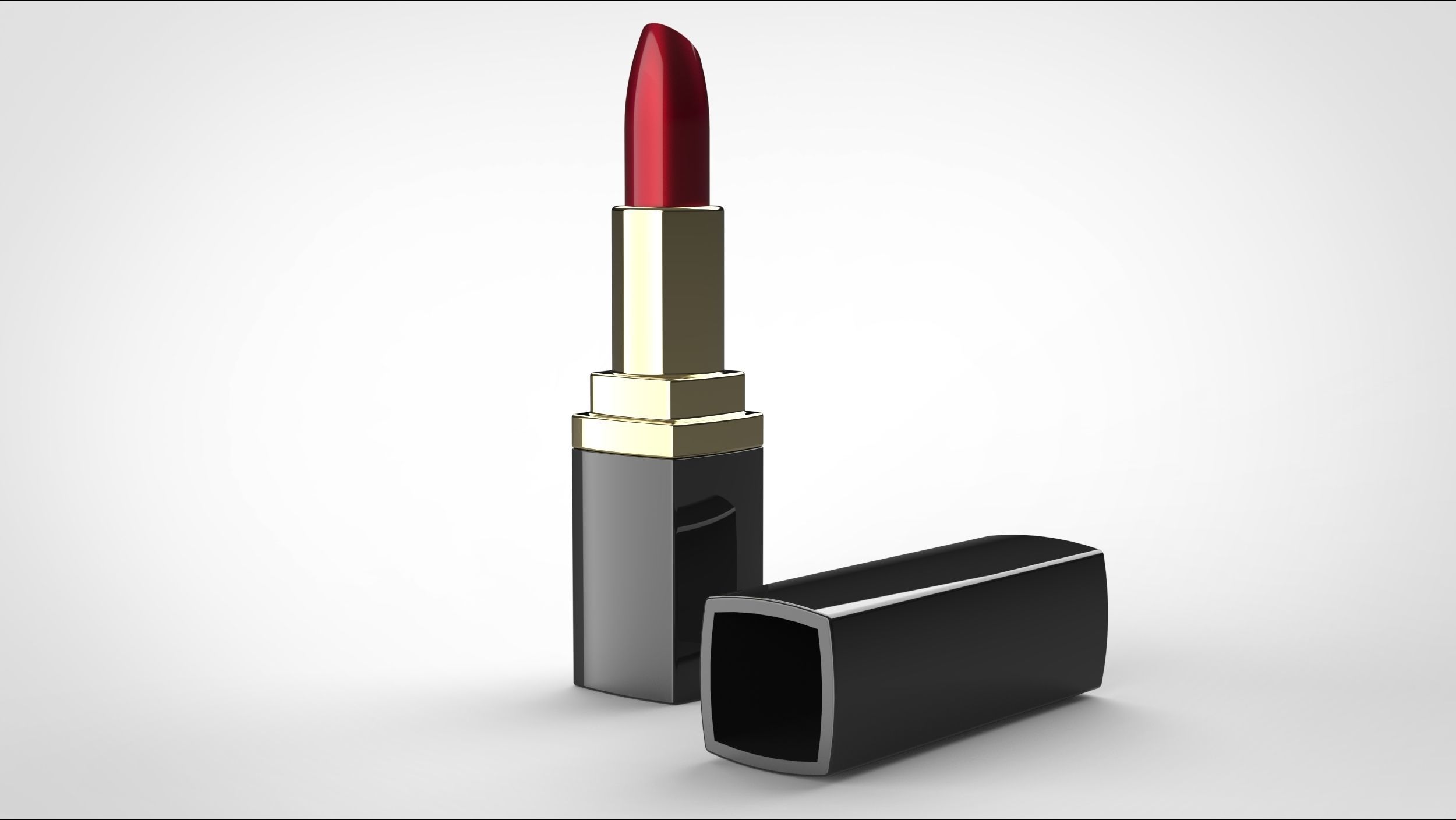 lipstick 3D model_4