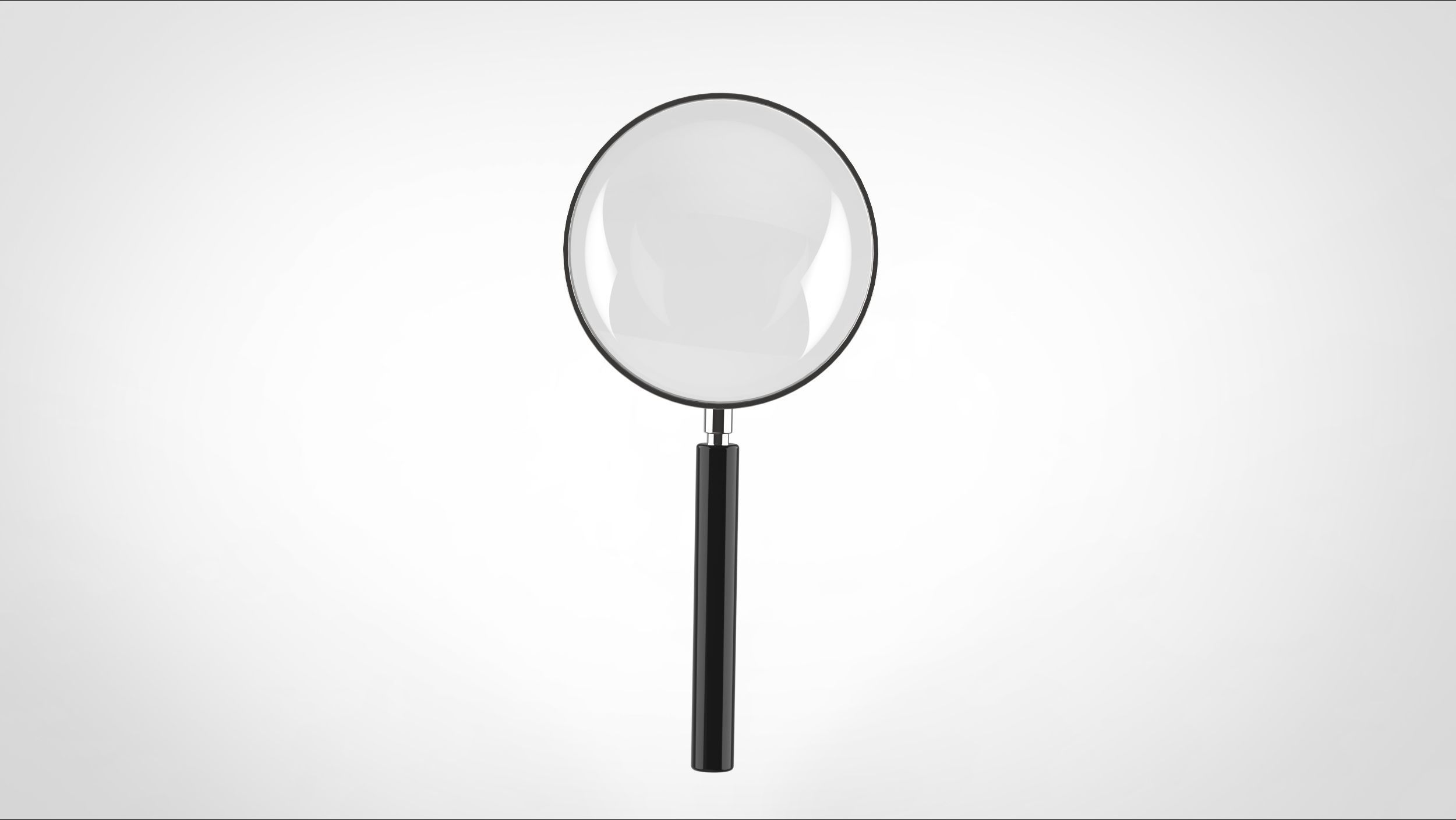 magnifying glass 3D model_1