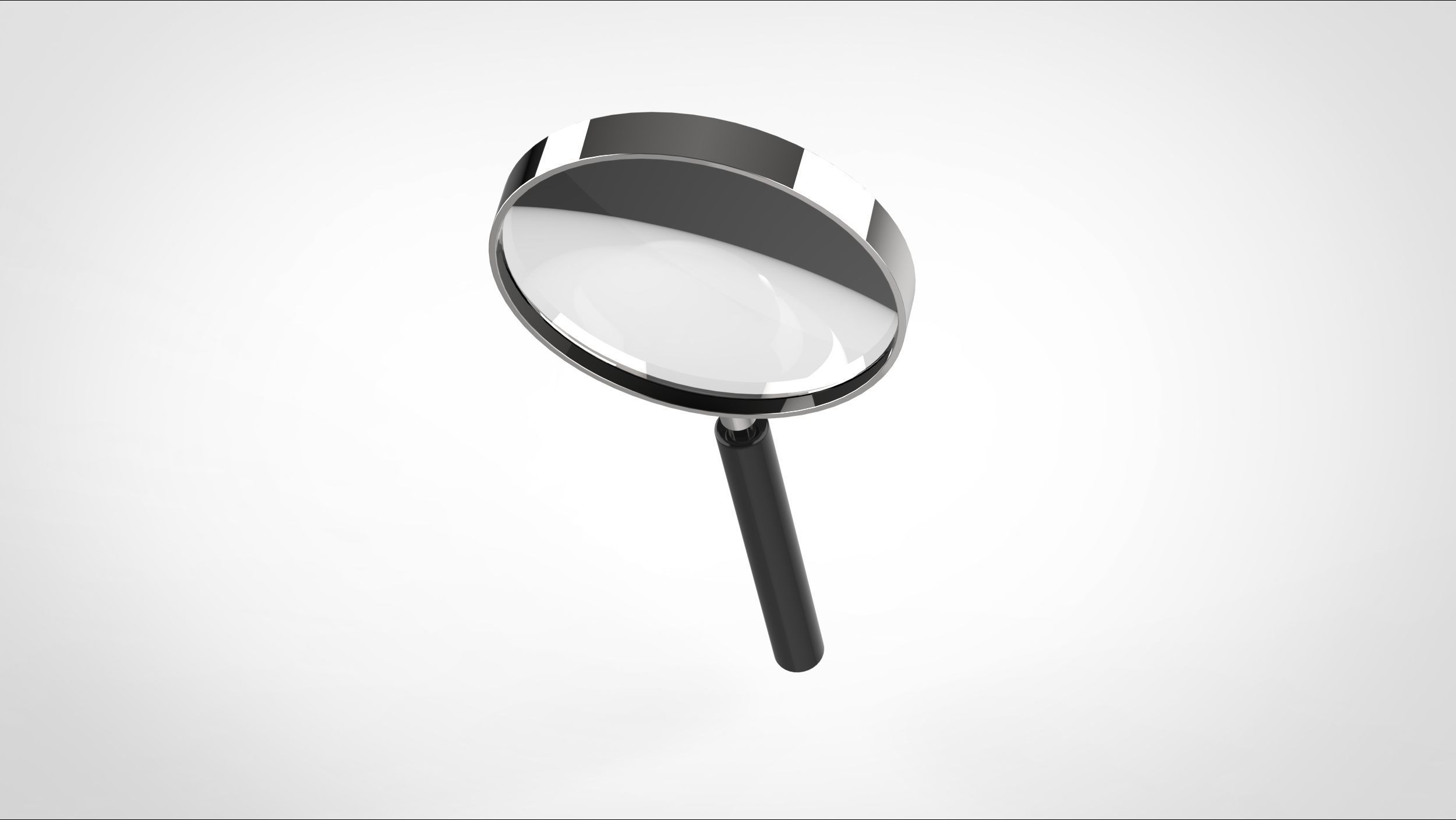 magnifying glass 3D model_4