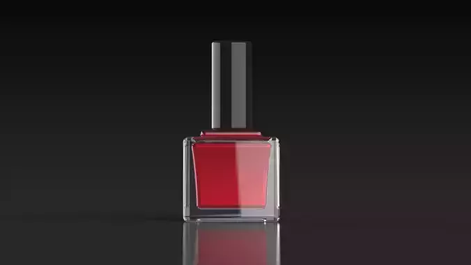 Manicure nail polish bottle