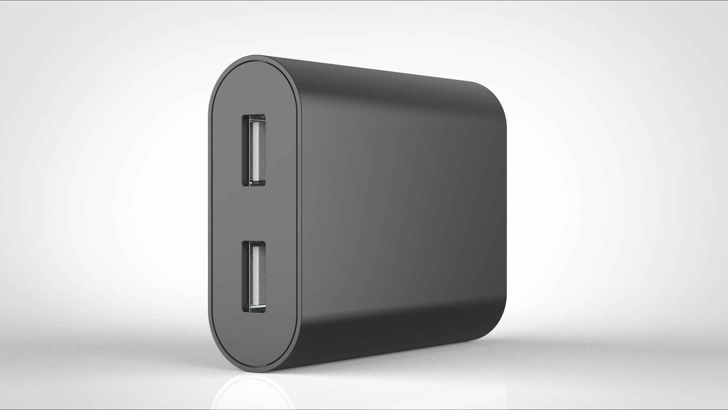 mobile battery 3D model_4