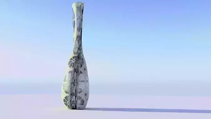 ORGANIC FLORAL VASE