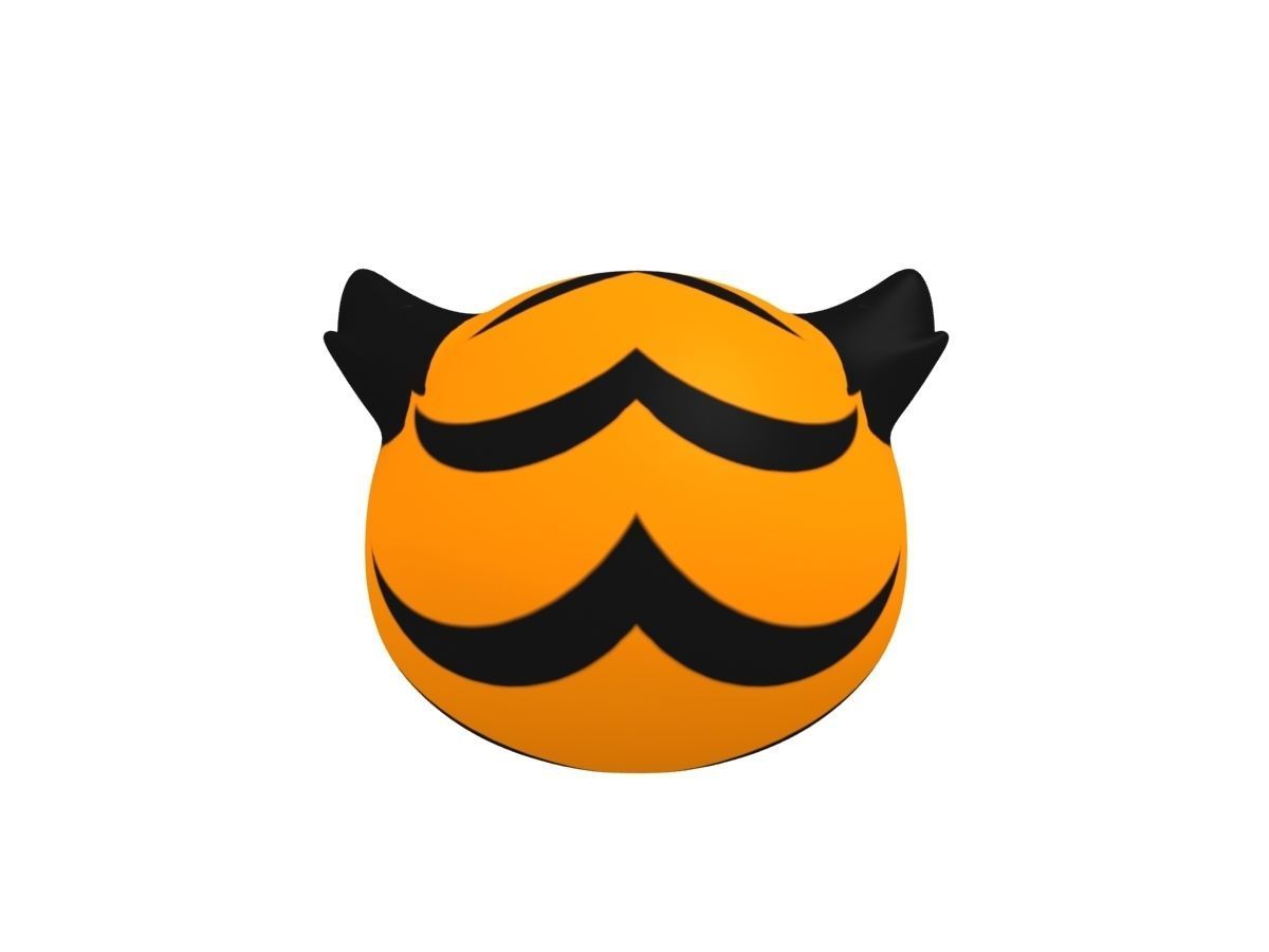 Tiger Head 3D model_4