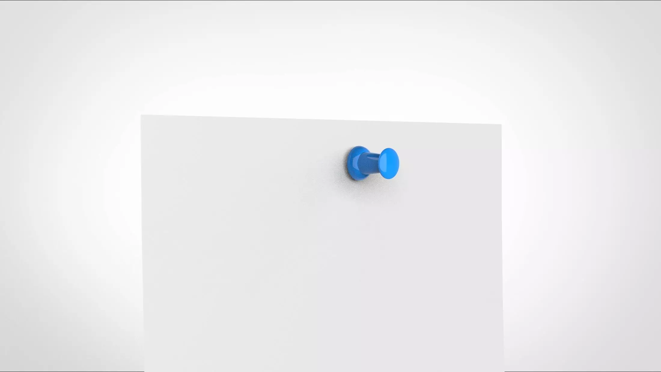 memo and pin 3D model_0