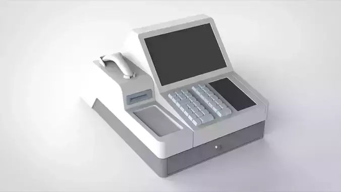 POS system cash register 