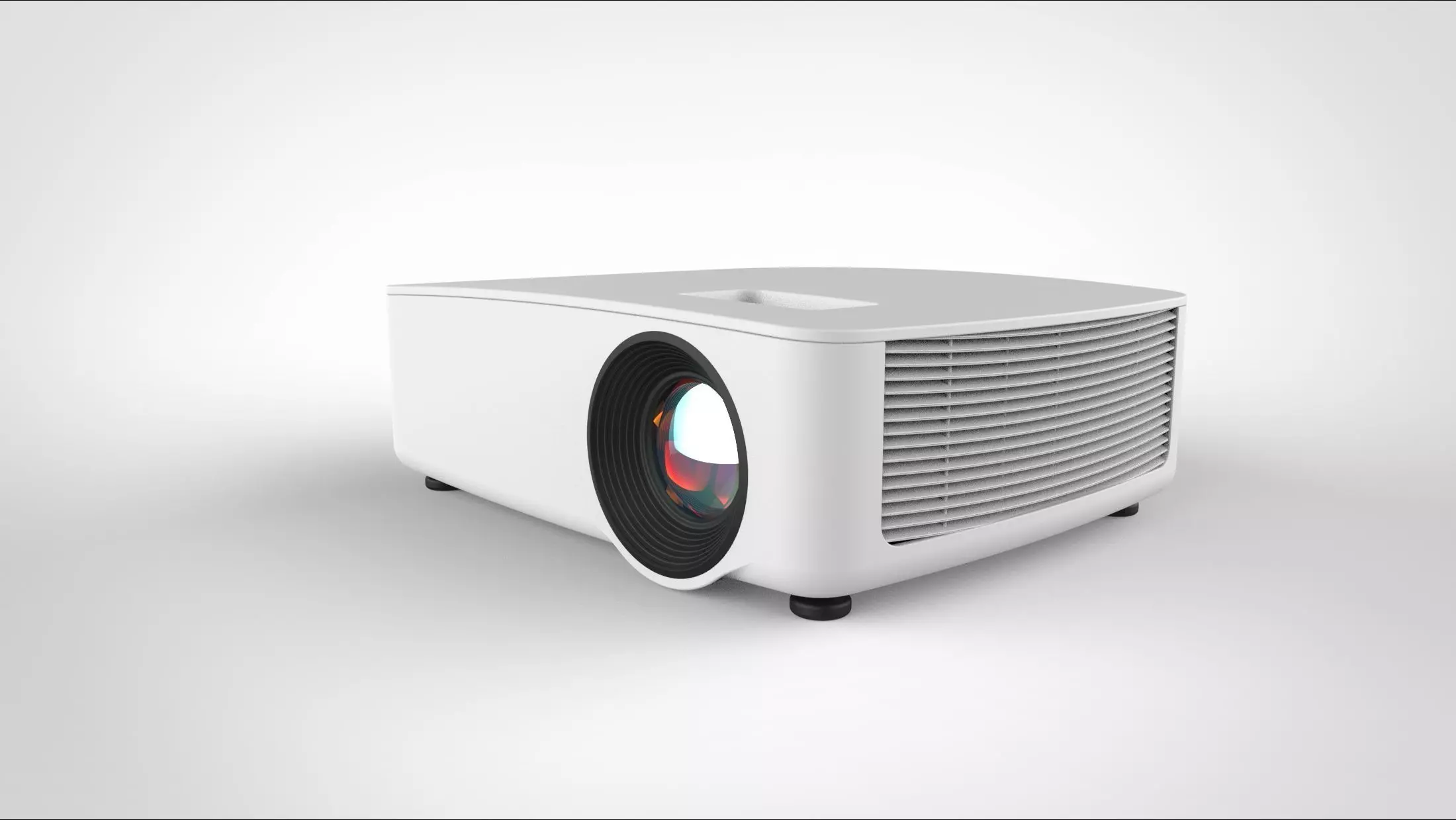 projector hdmi 3D model_0