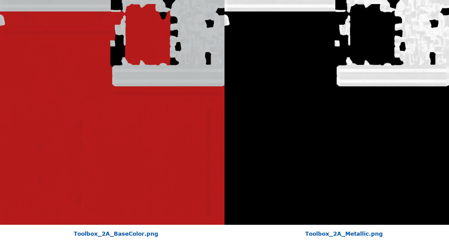 Toolbox 2A Low-poly 3D model_7