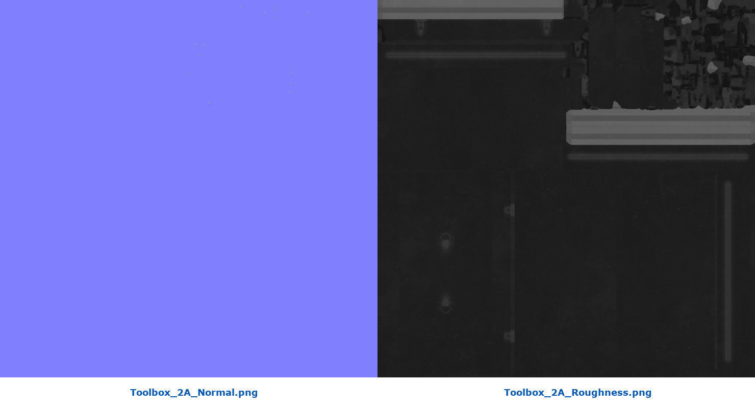 Toolbox 2A Low-poly 3D model_8