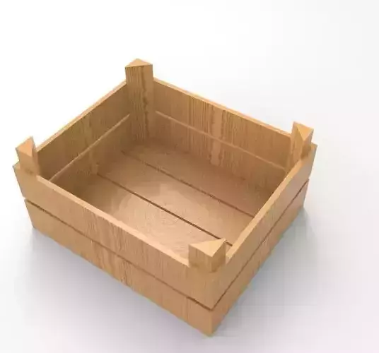 Wooden crate