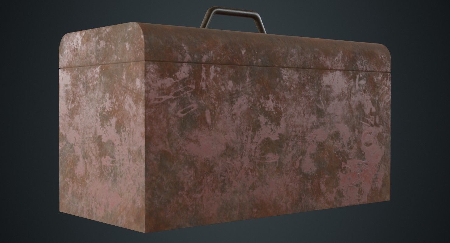 Toolbox 2C Low-poly 3D model_3