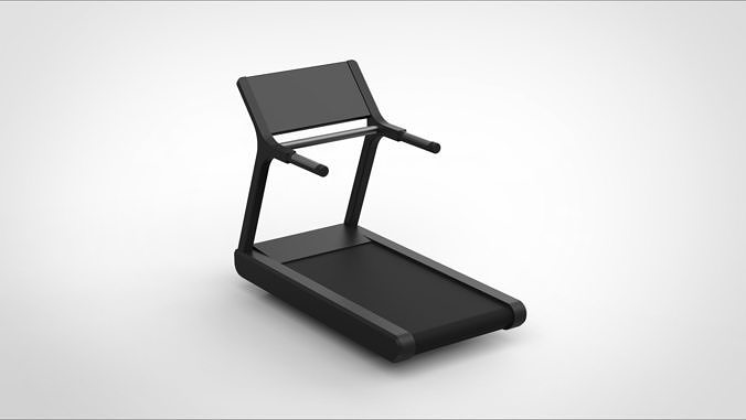 running machine 3D model