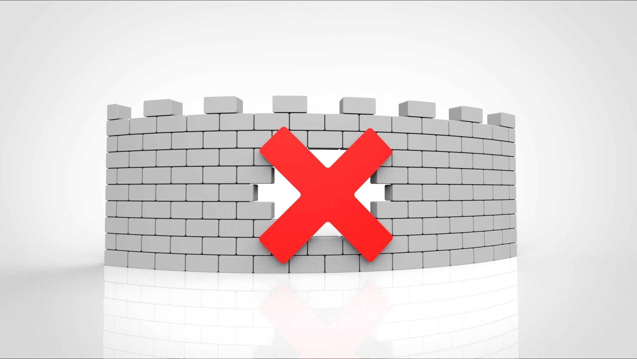 security hole 3D model_3