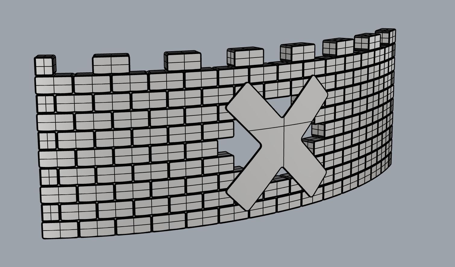 security hole 3D model_1