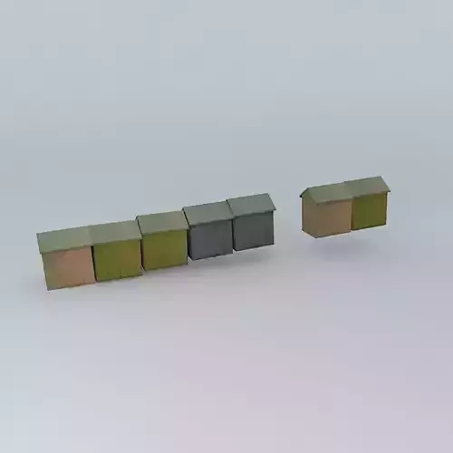 Berck Plage  Beach Cabins