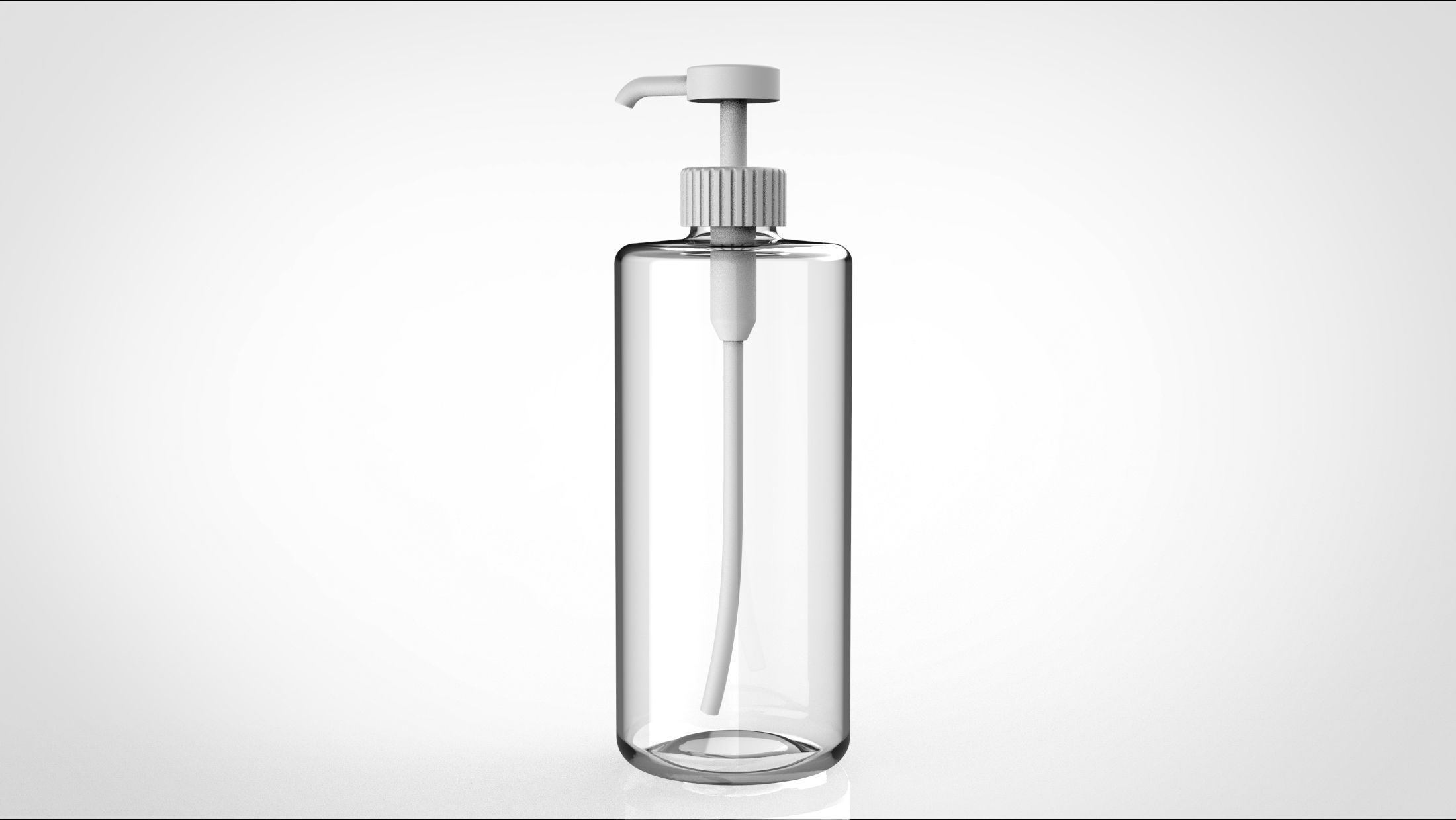 shampoo bottle 3D model_5