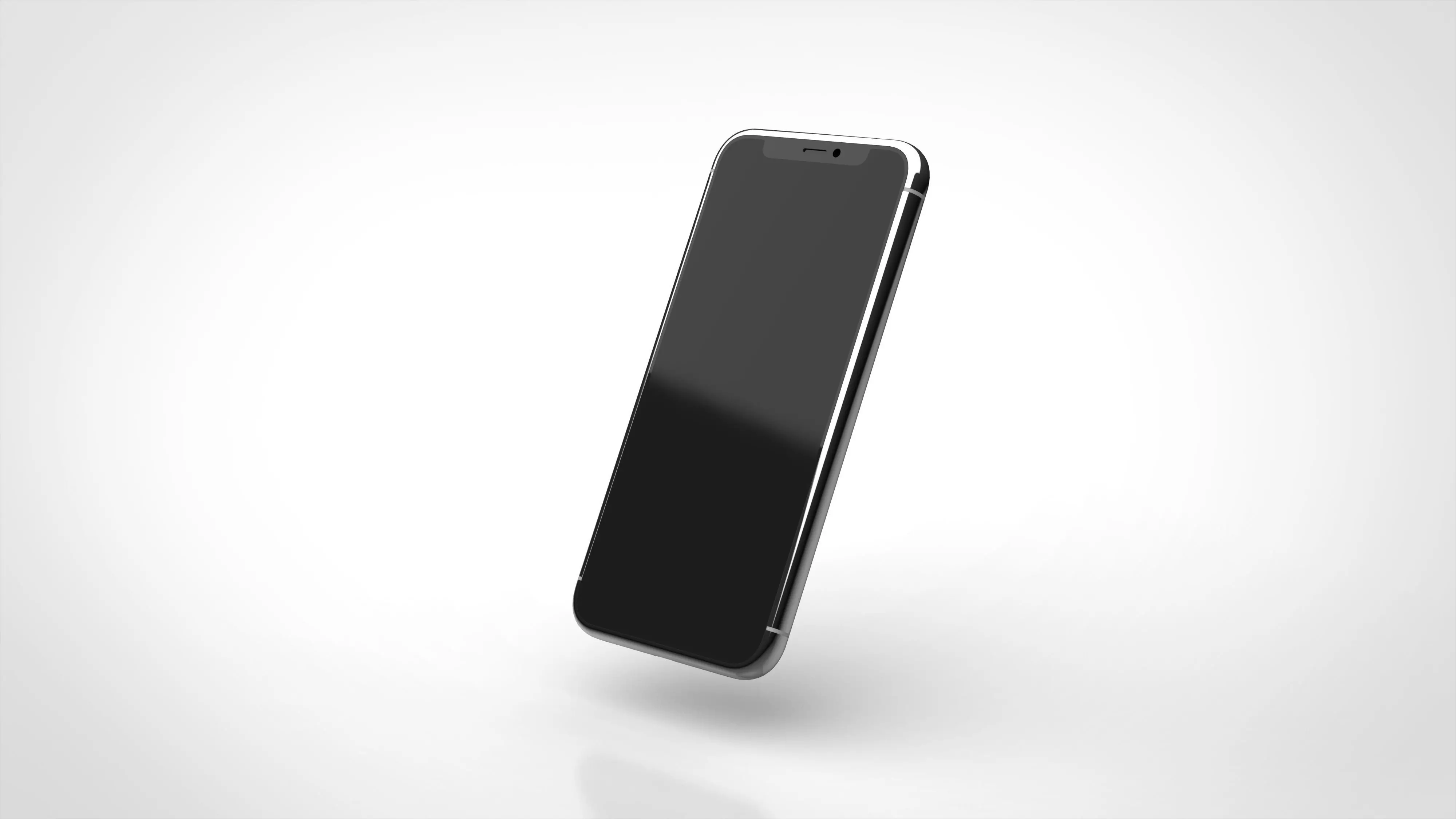 smart phone like iphone 3D model