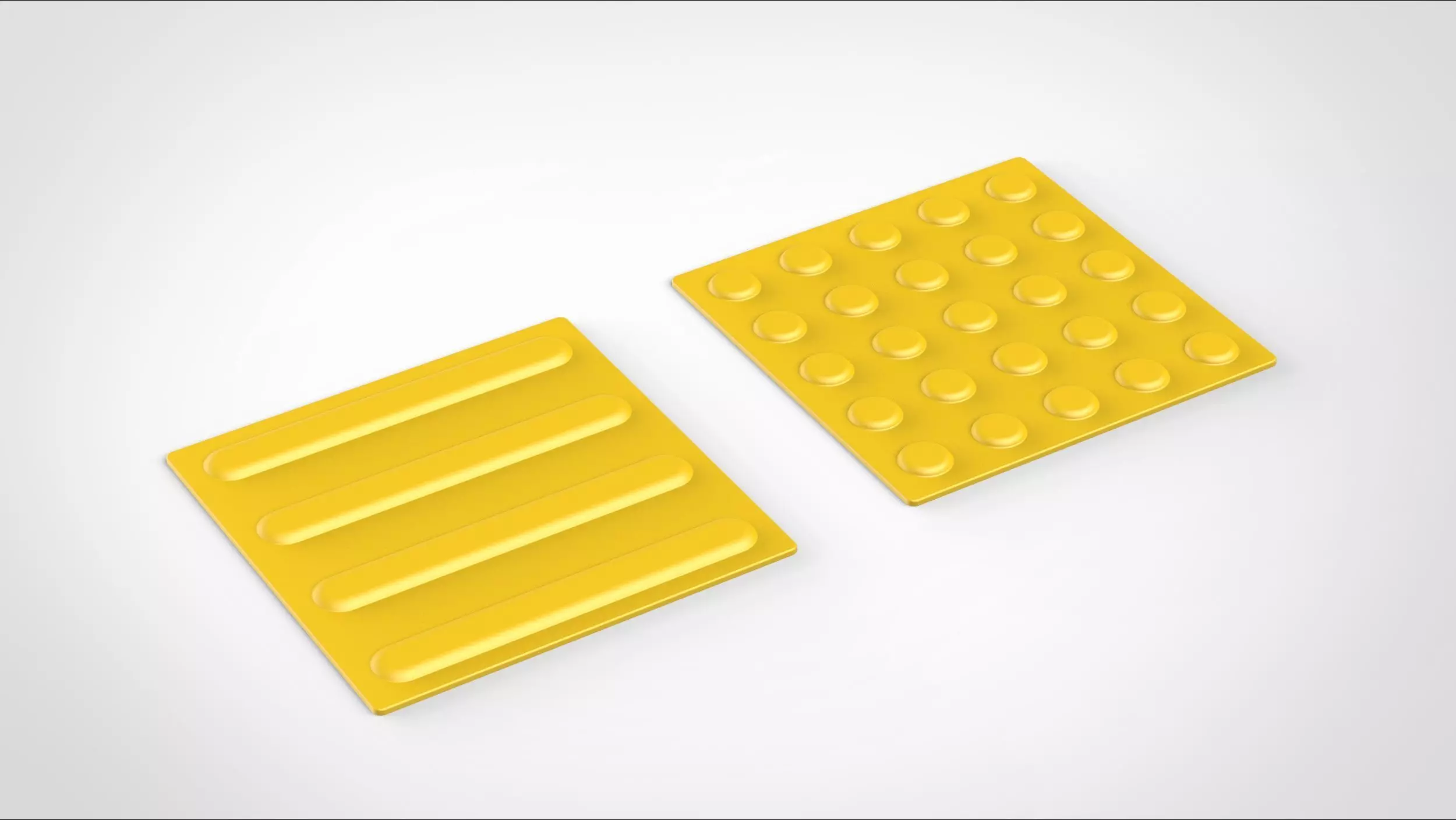 tile for blind people 3D model