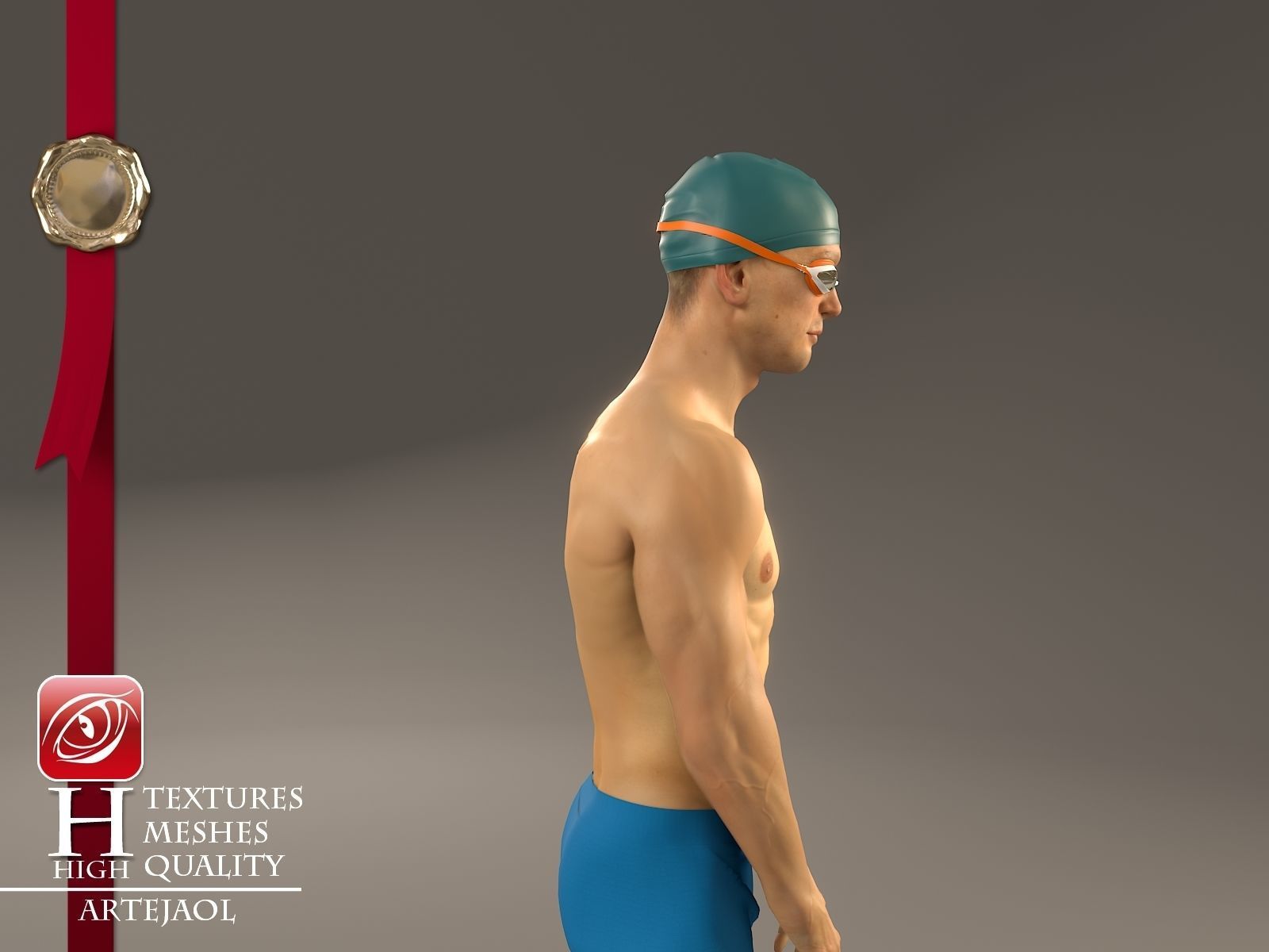 Swimmingpool Male ACC 3140 0001 3D model_17