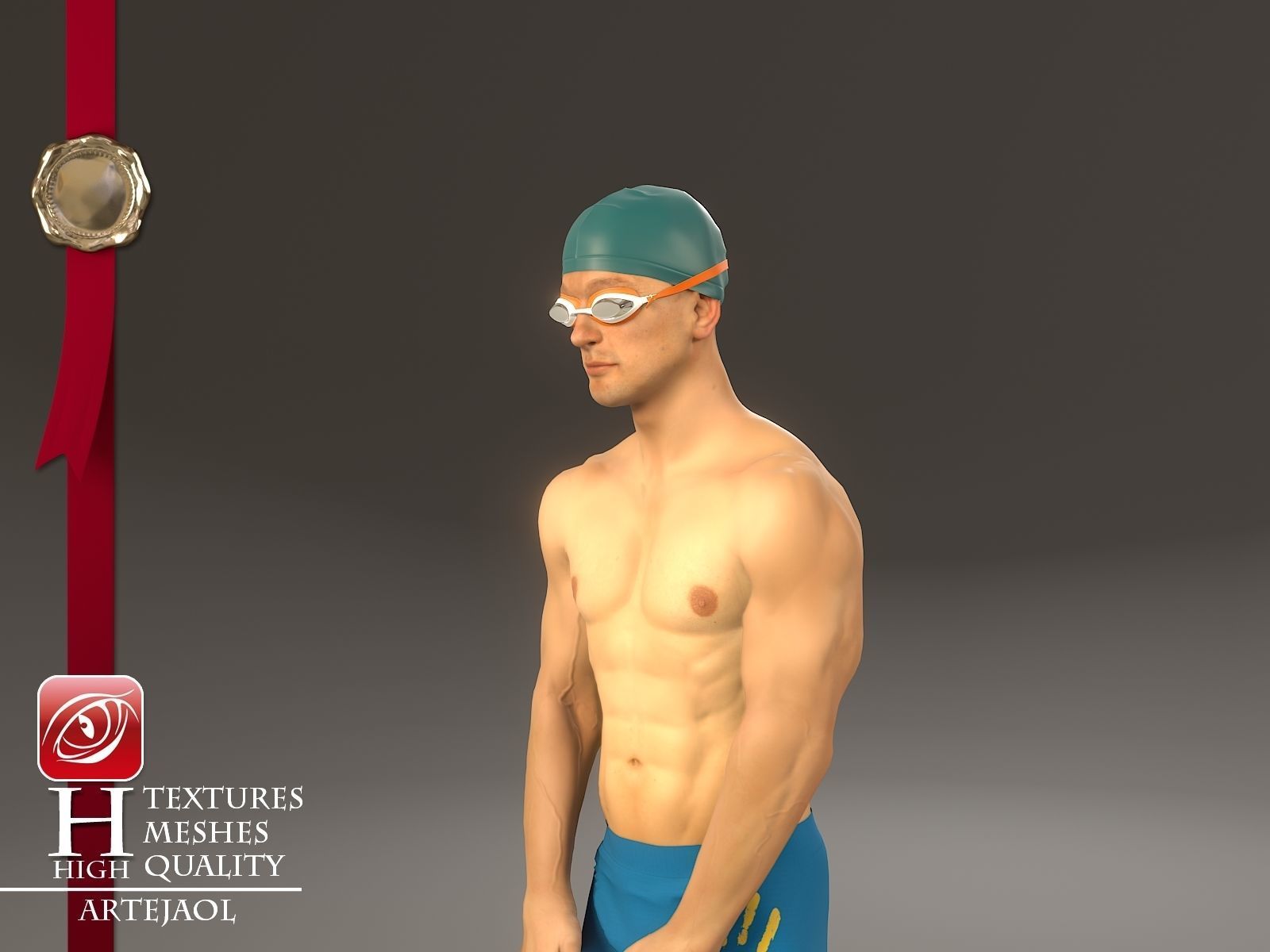 Swimmingpool Male ACC 3140 0001 3D model_15