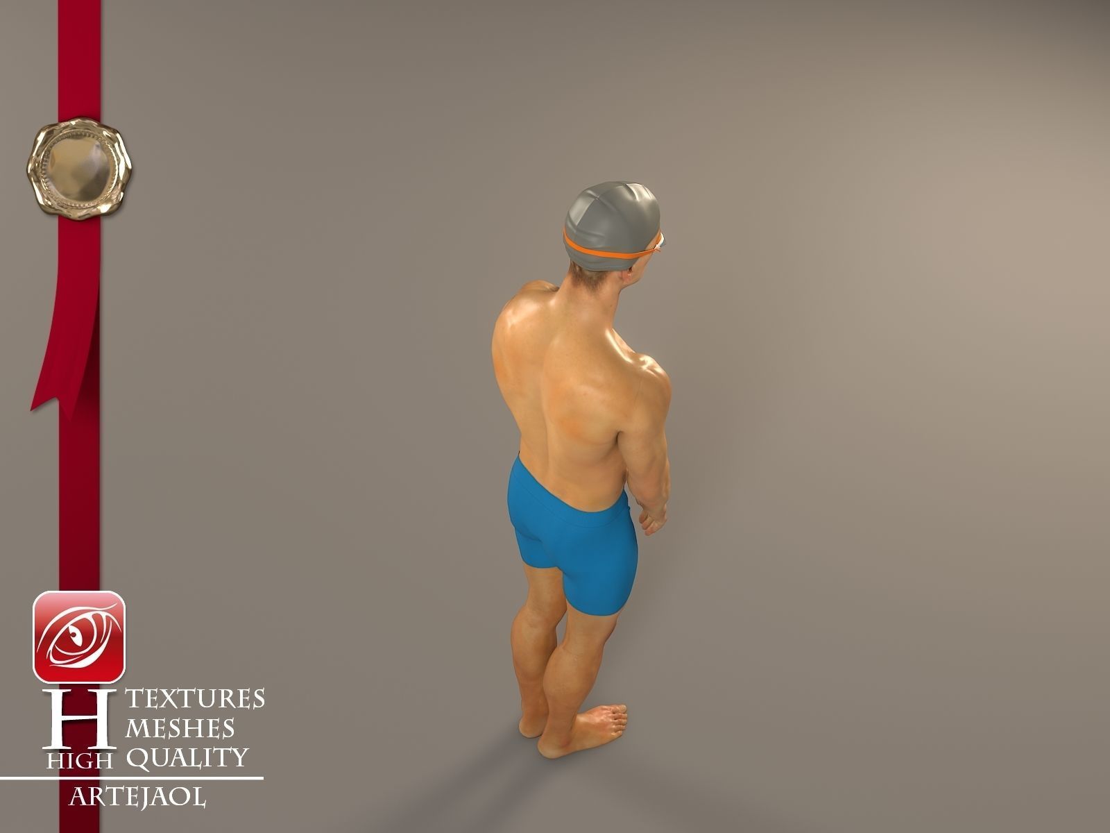 Swimmingpool Male ACC 3140 0001 3D model_19