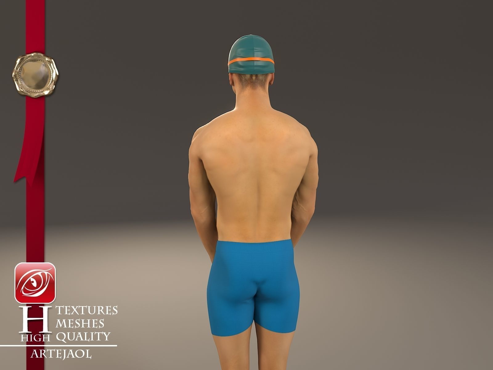 Swimmingpool Male ACC 3140 0001 3D model_18