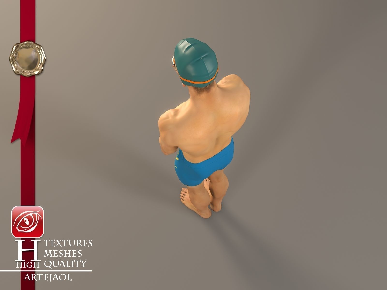 Swimmingpool Male ACC 3140 0001 3D model_13