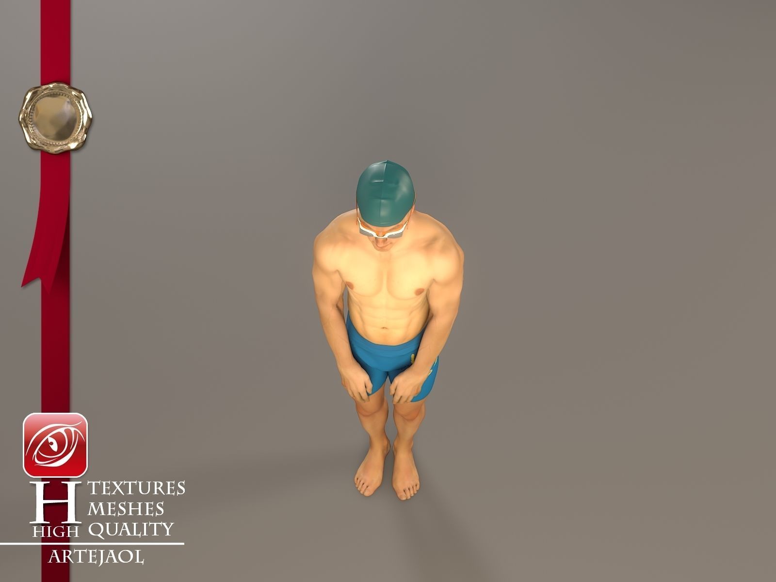 Swimmingpool Male ACC 3140 0001 3D model_11
