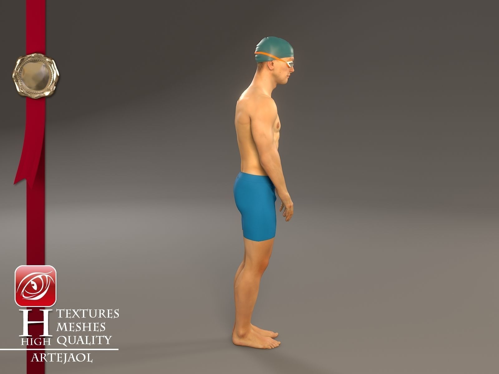 Swimmingpool Male ACC 3140 0001 3D model_6