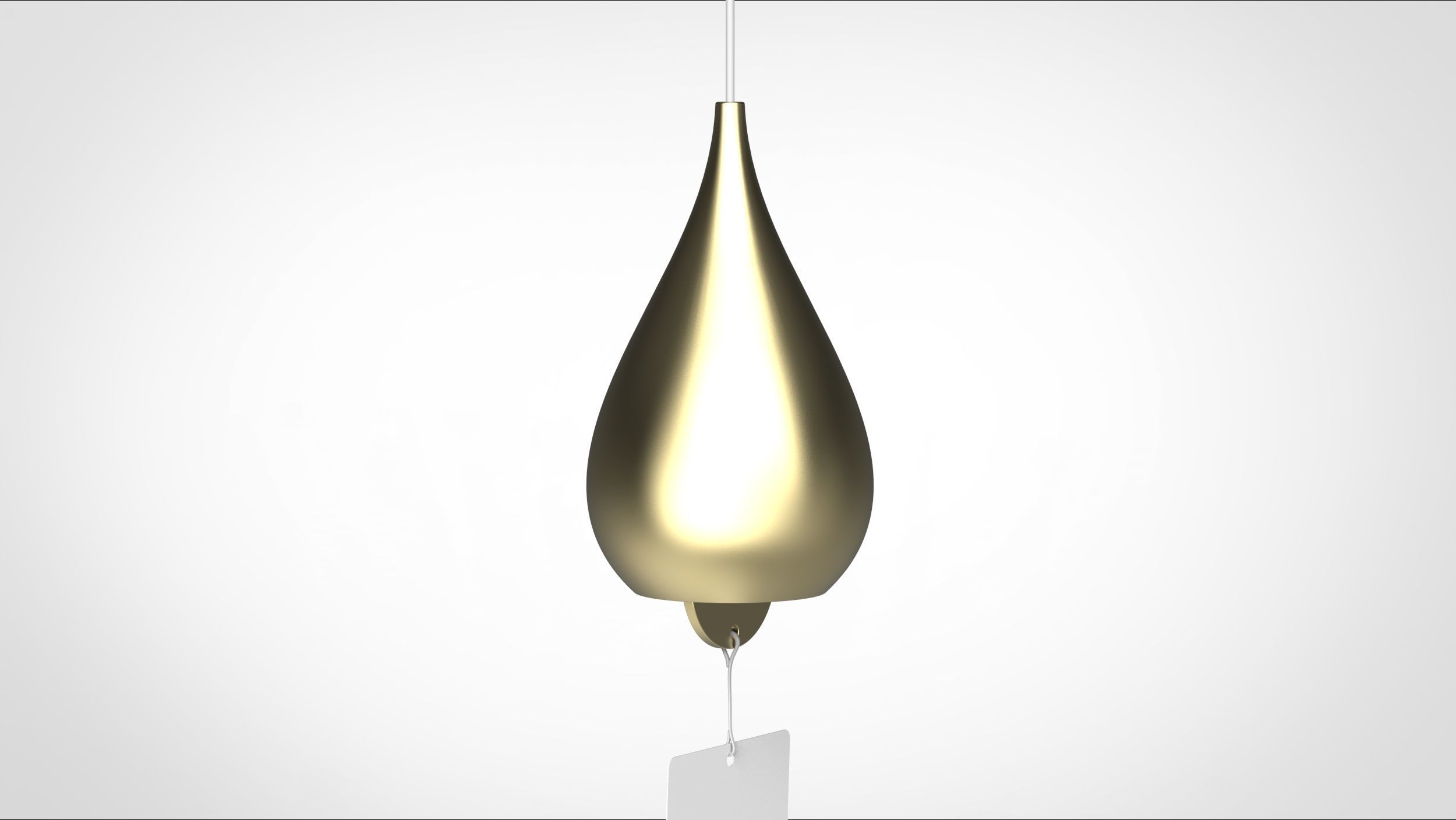 wind bell 3D model_2