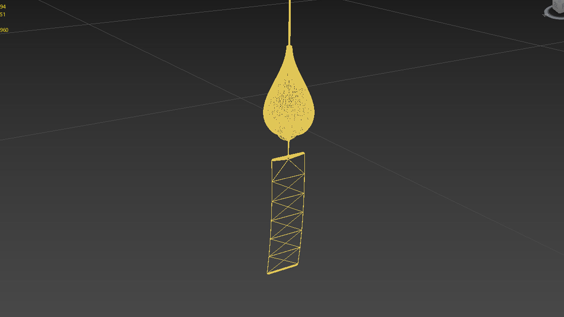 wind bell 3D model_6