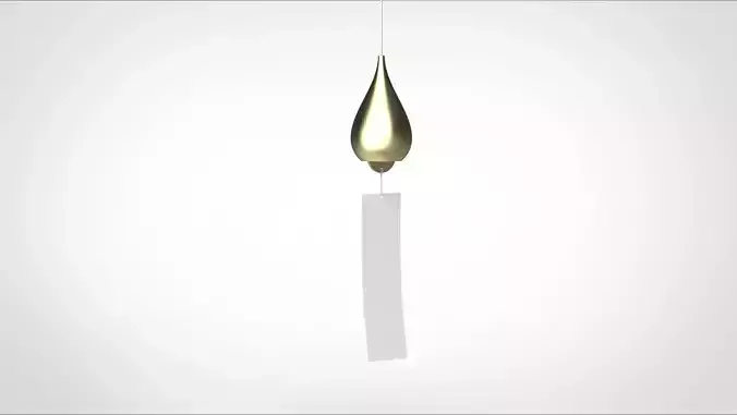 wind bell 3D model