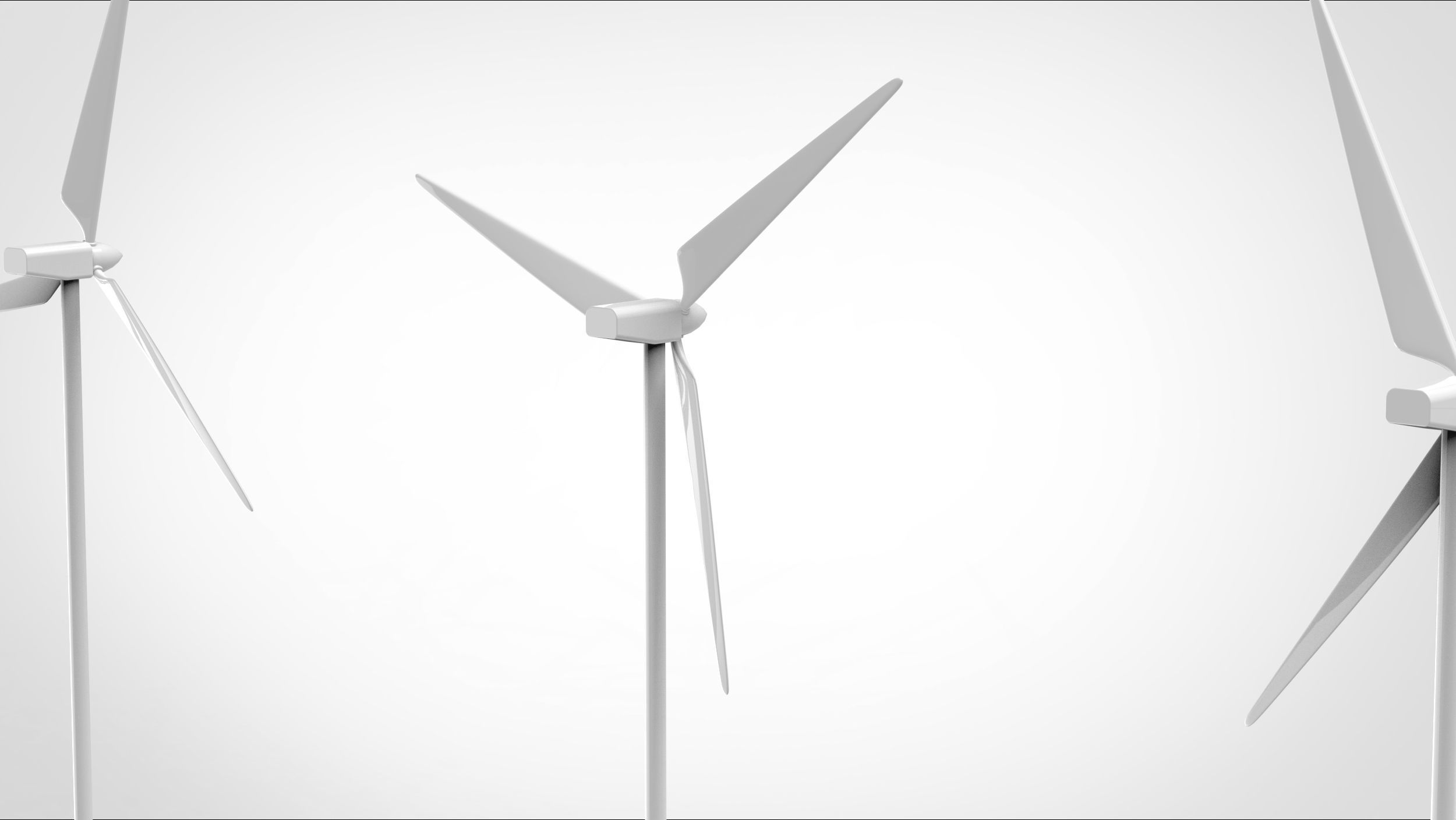 Wind-power generation 3D model_5