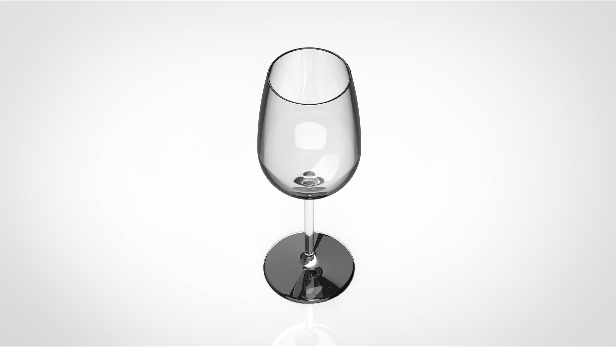 wine glass 3D model_1