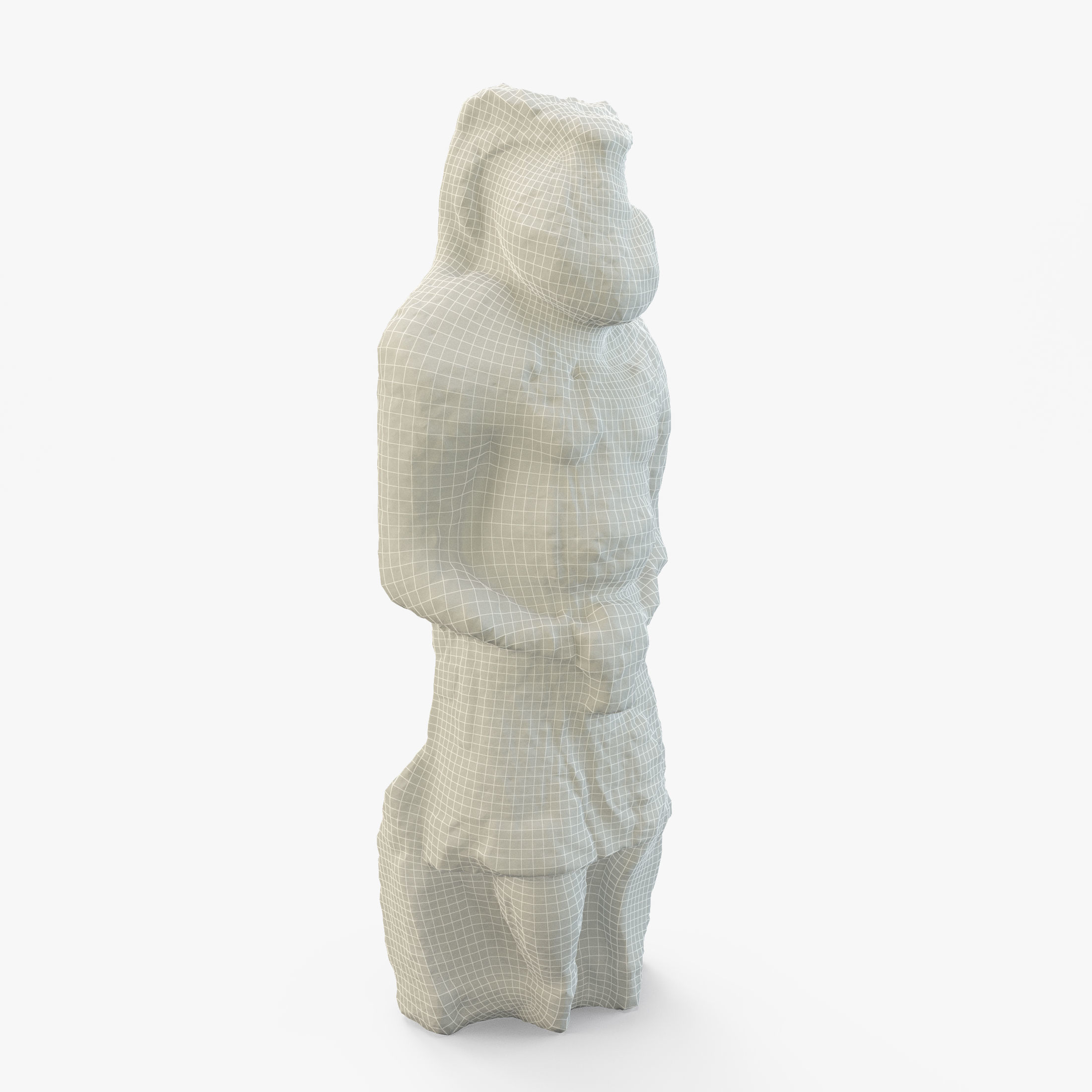 Ancient statue 3D Free 3D model_13