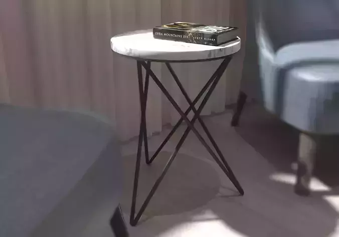 Coffee Table 3D Model Free 3D model