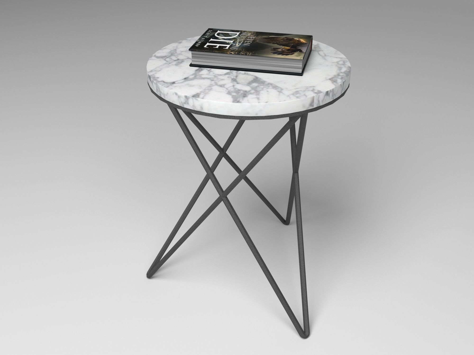Coffee Table 3D Model Free 3D model_2