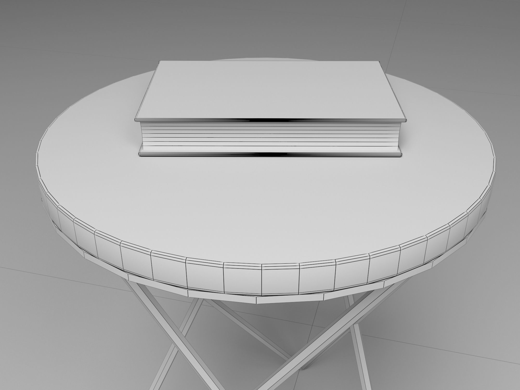 Coffee Table 3D Model Free 3D model_9
