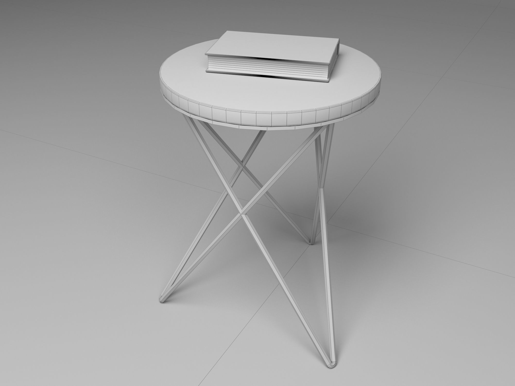Coffee Table 3D Model Free 3D model_7
