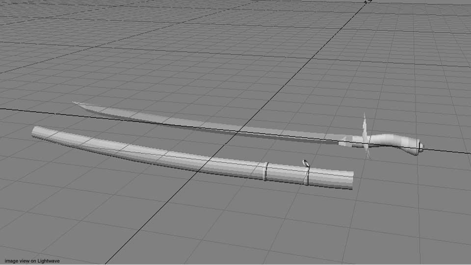 Sword - Sabre 3D model_4