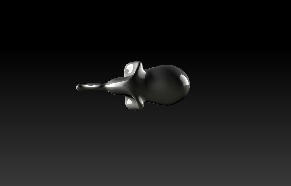 Elephant figure 3D model_1