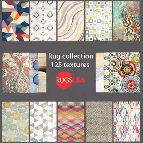 Rug collection 125 textures RUGS USA